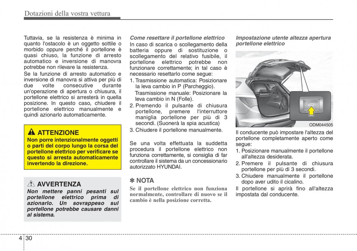 Hyundai Santa Fe III 3 manuale del proprietario / page 125