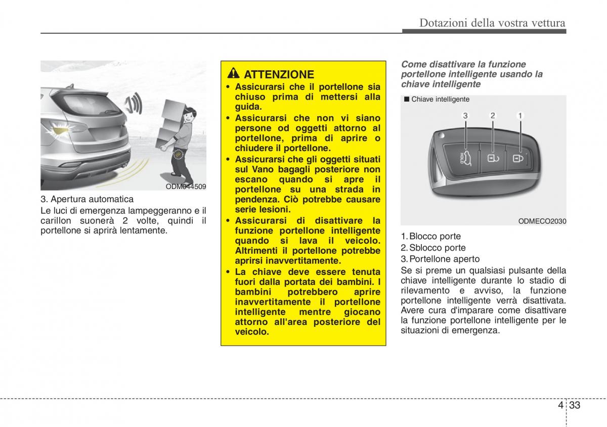 Hyundai Santa Fe III 3 manuale del proprietario / page 128