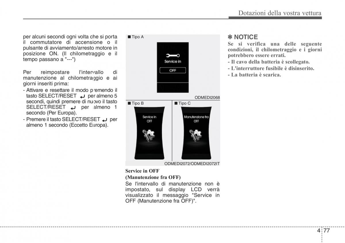 Hyundai Santa Fe III 3 manuale del proprietario / page 172