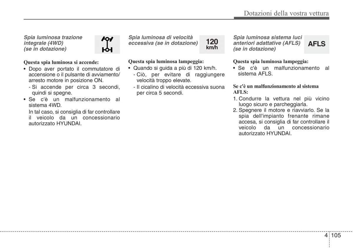 Hyundai Santa Fe III 3 manuale del proprietario / page 200