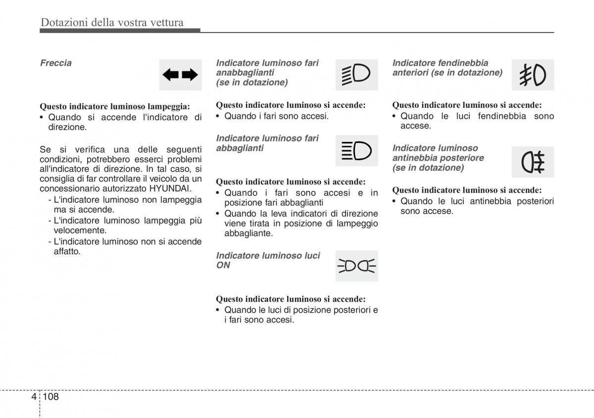 Hyundai Santa Fe III 3 manuale del proprietario / page 203