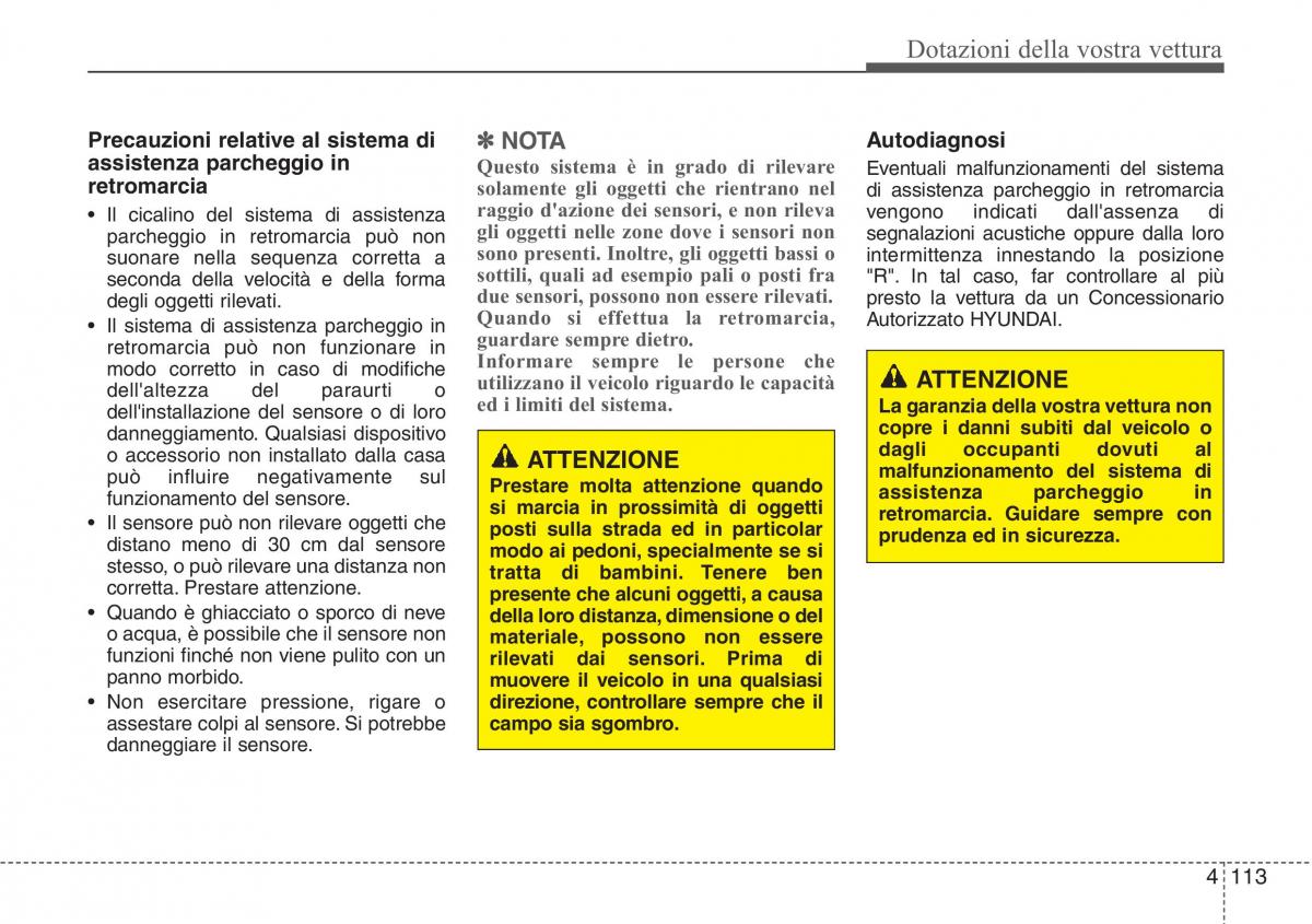 Hyundai Santa Fe III 3 manuale del proprietario / page 208