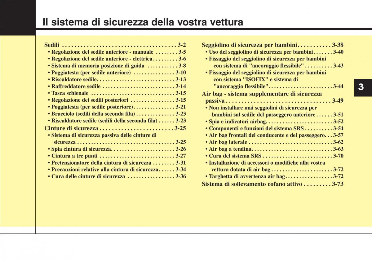 Hyundai Santa Fe III 3 manuale del proprietario / page 22