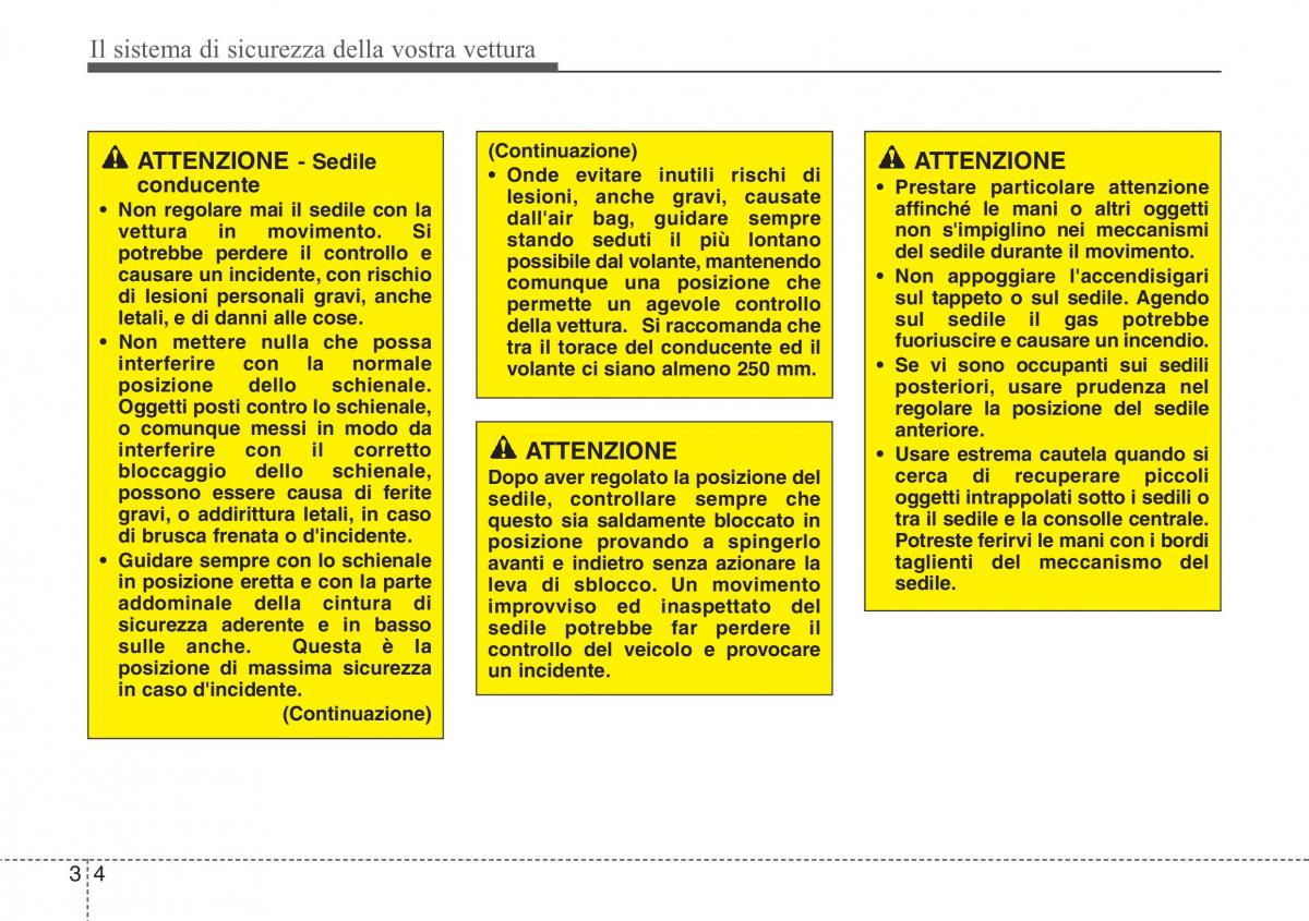 Hyundai Santa Fe III 3 manuale del proprietario / page 25