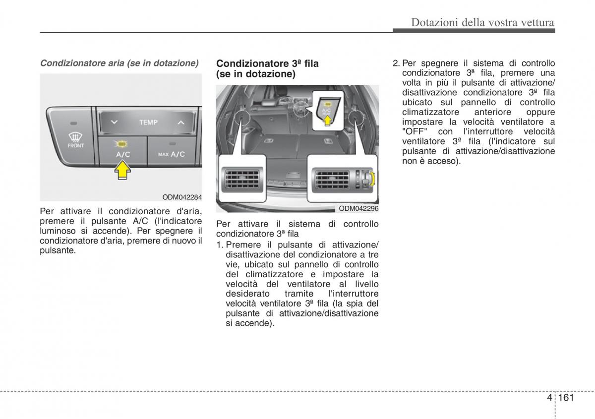 Hyundai Santa Fe III 3 manuale del proprietario / page 256