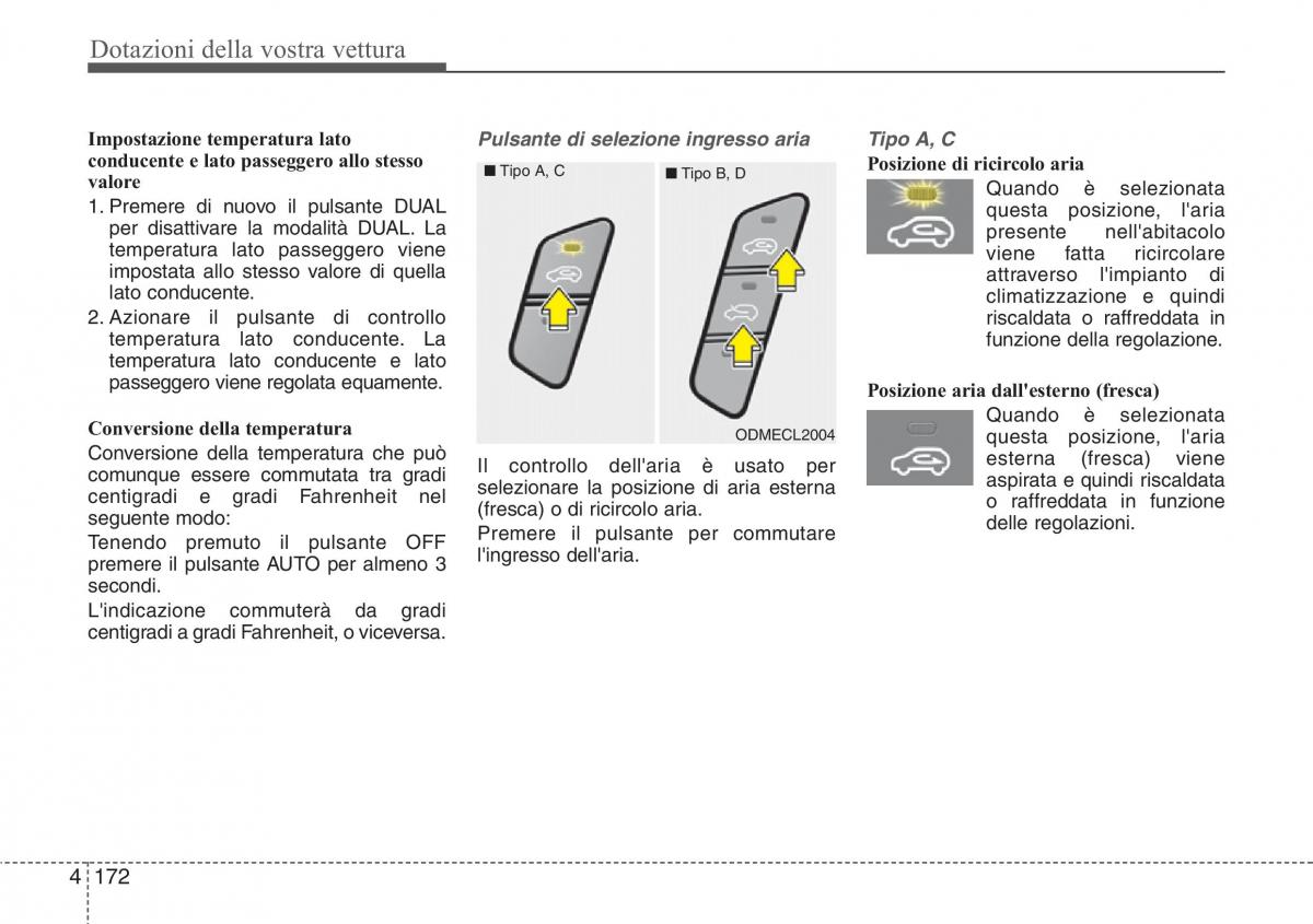 Hyundai Santa Fe III 3 manuale del proprietario / page 267