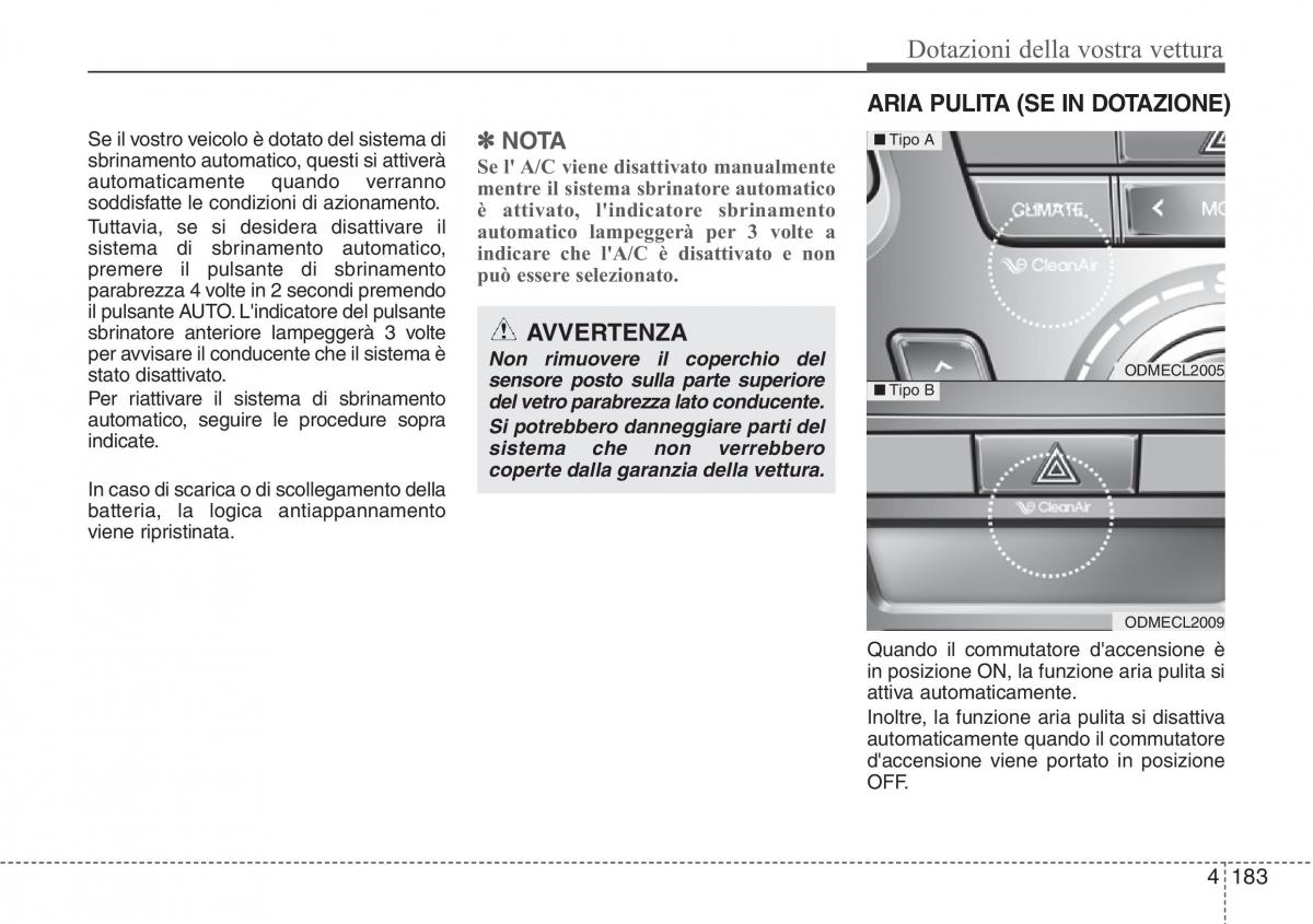 Hyundai Santa Fe III 3 manuale del proprietario / page 278