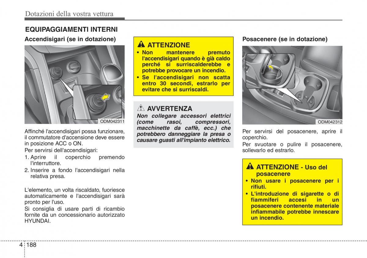 Hyundai Santa Fe III 3 manuale del proprietario / page 283