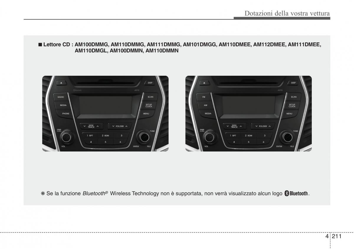 Hyundai Santa Fe III 3 manuale del proprietario / page 306