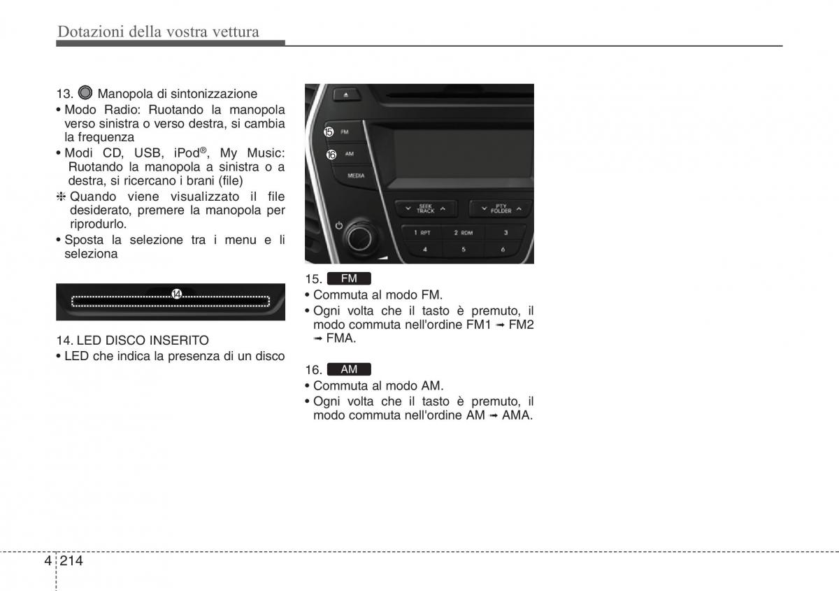 Hyundai Santa Fe III 3 manuale del proprietario / page 309