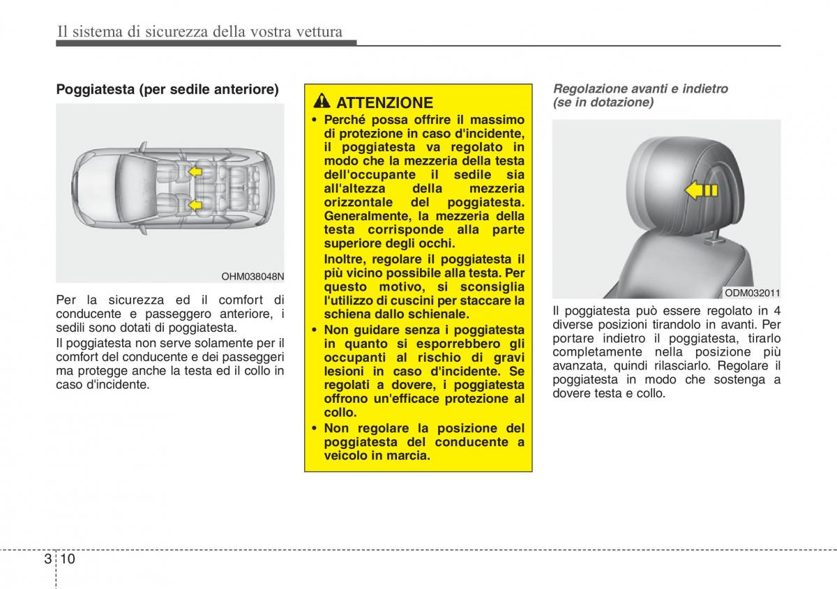 Hyundai Santa Fe III 3 manuale del proprietario / page 31