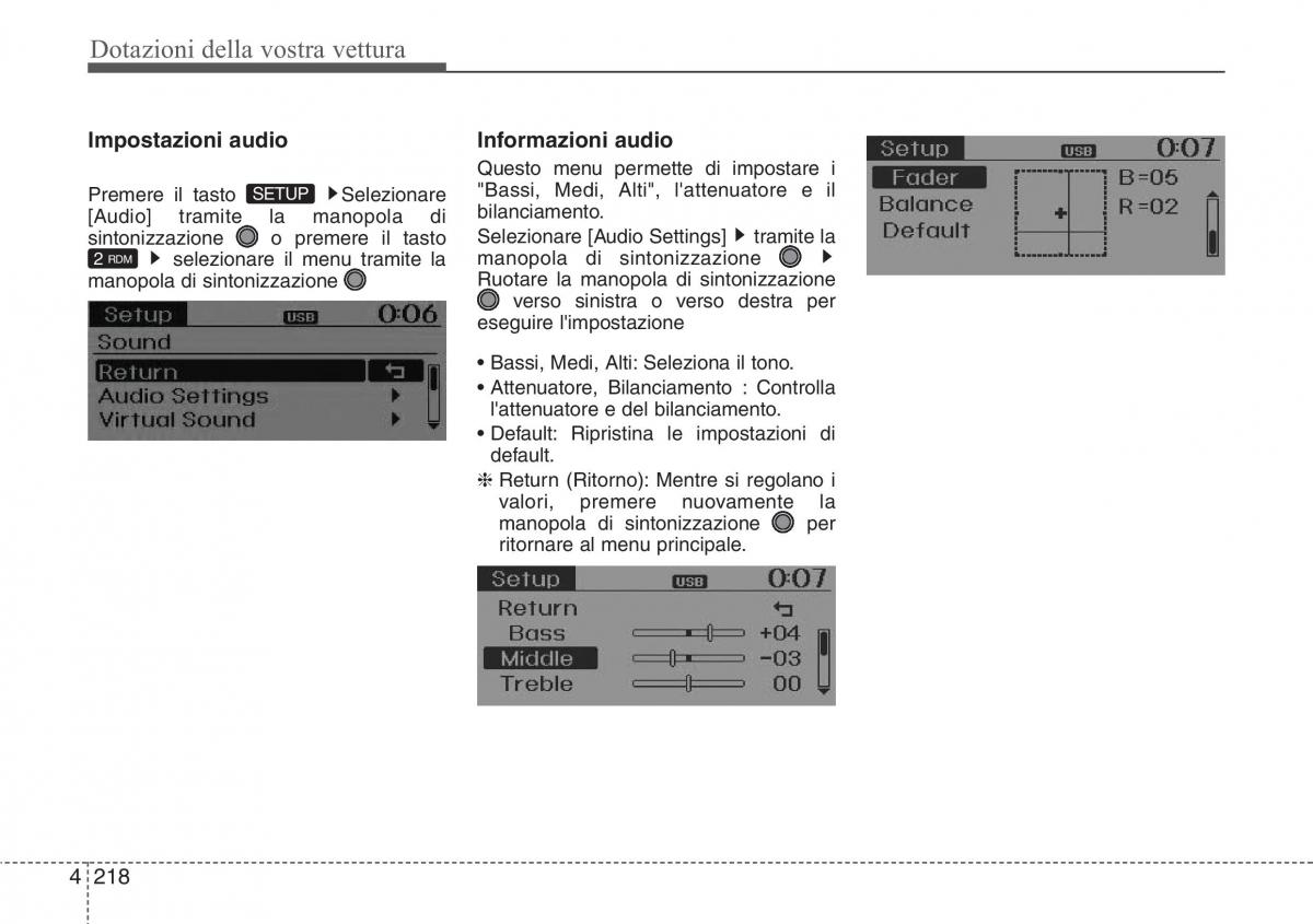 Hyundai Santa Fe III 3 manuale del proprietario / page 313