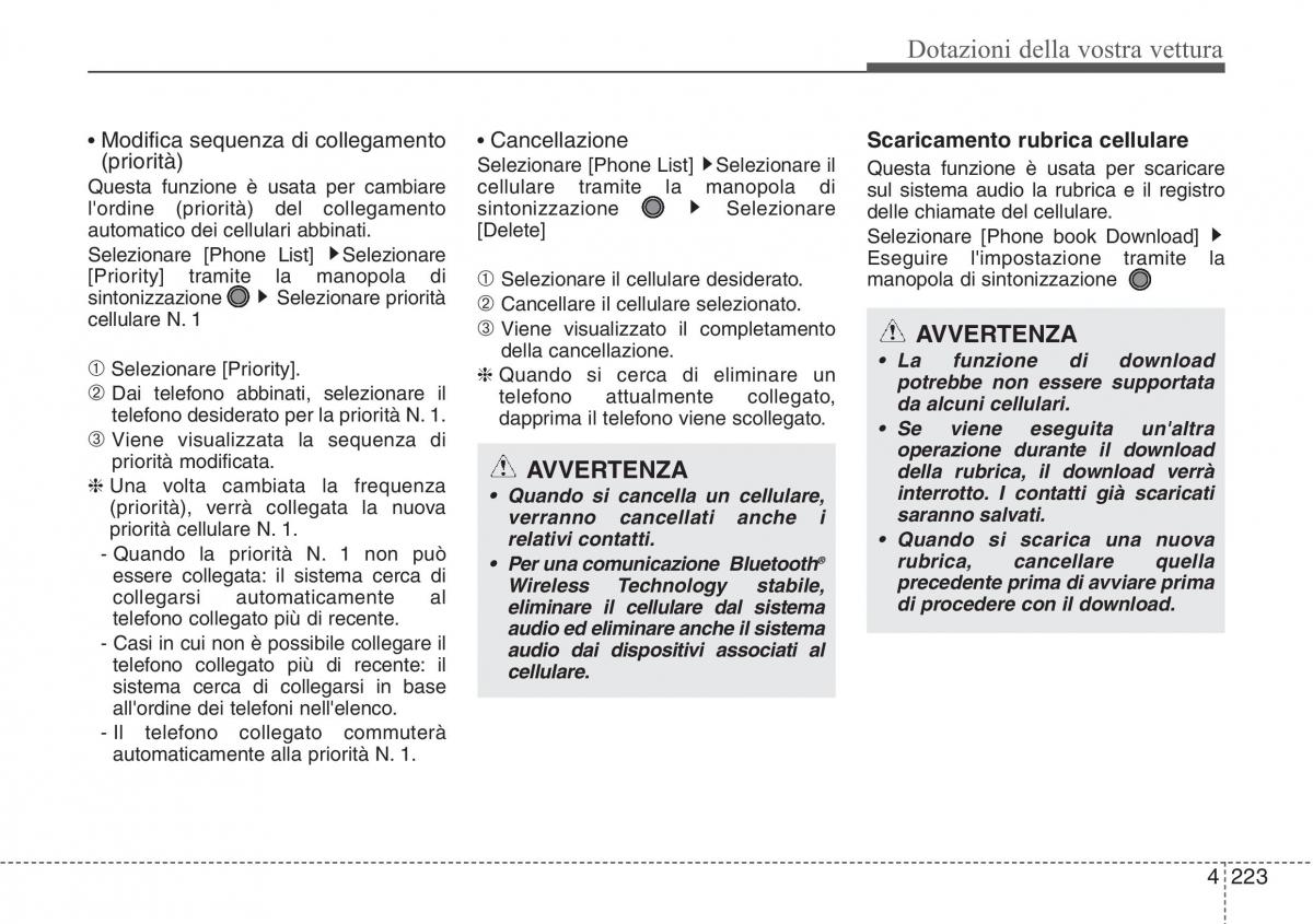 Hyundai Santa Fe III 3 manuale del proprietario / page 318