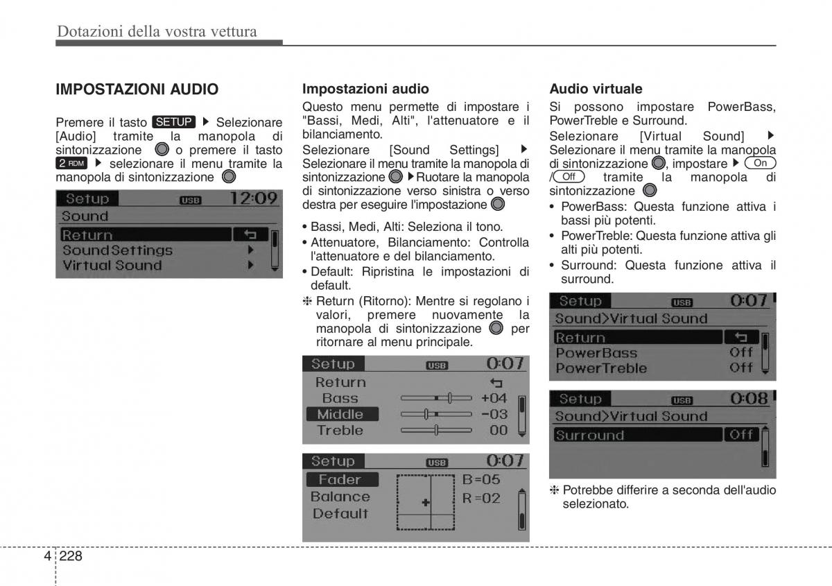 Hyundai Santa Fe III 3 manuale del proprietario / page 323