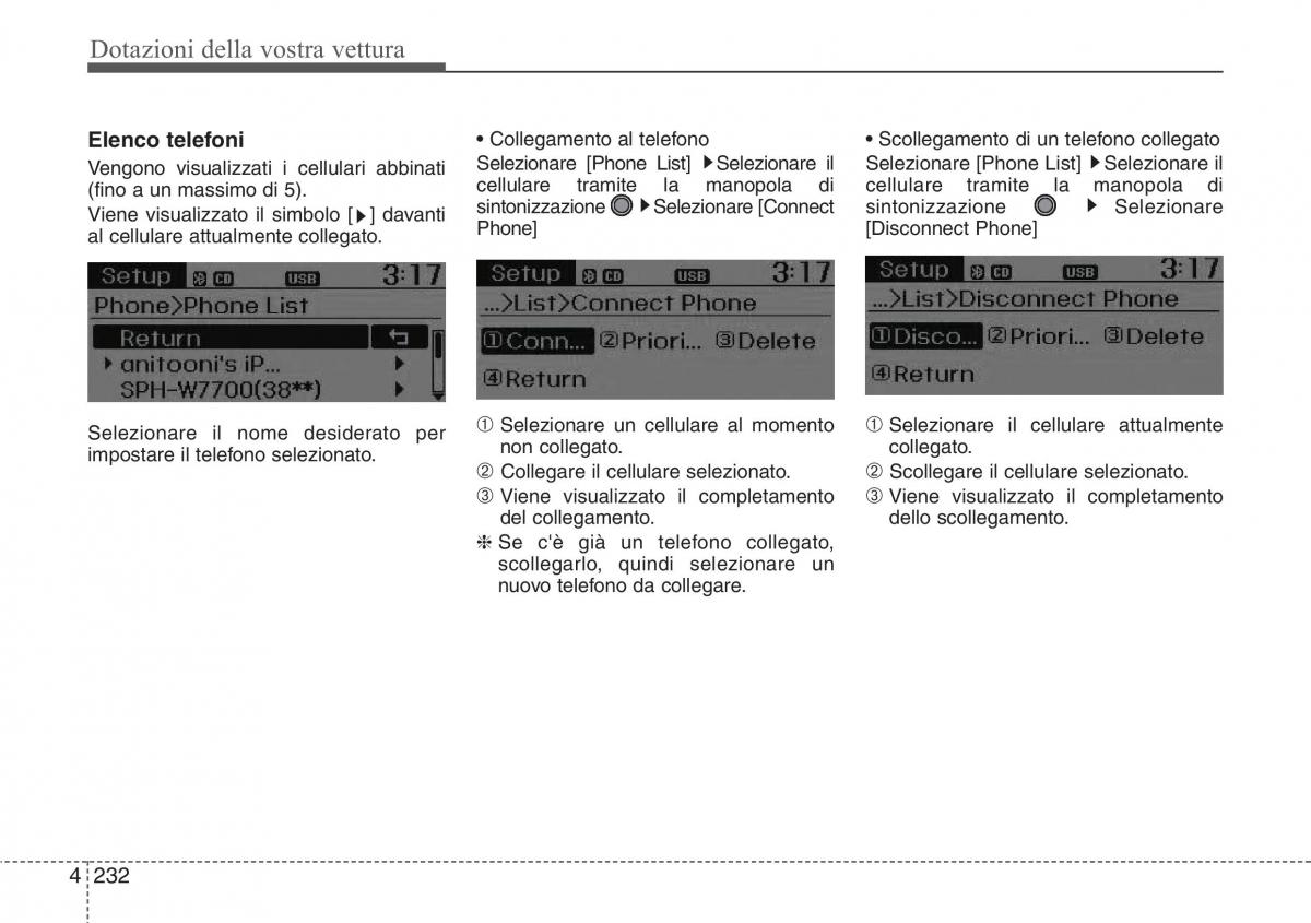 Hyundai Santa Fe III 3 manuale del proprietario / page 327