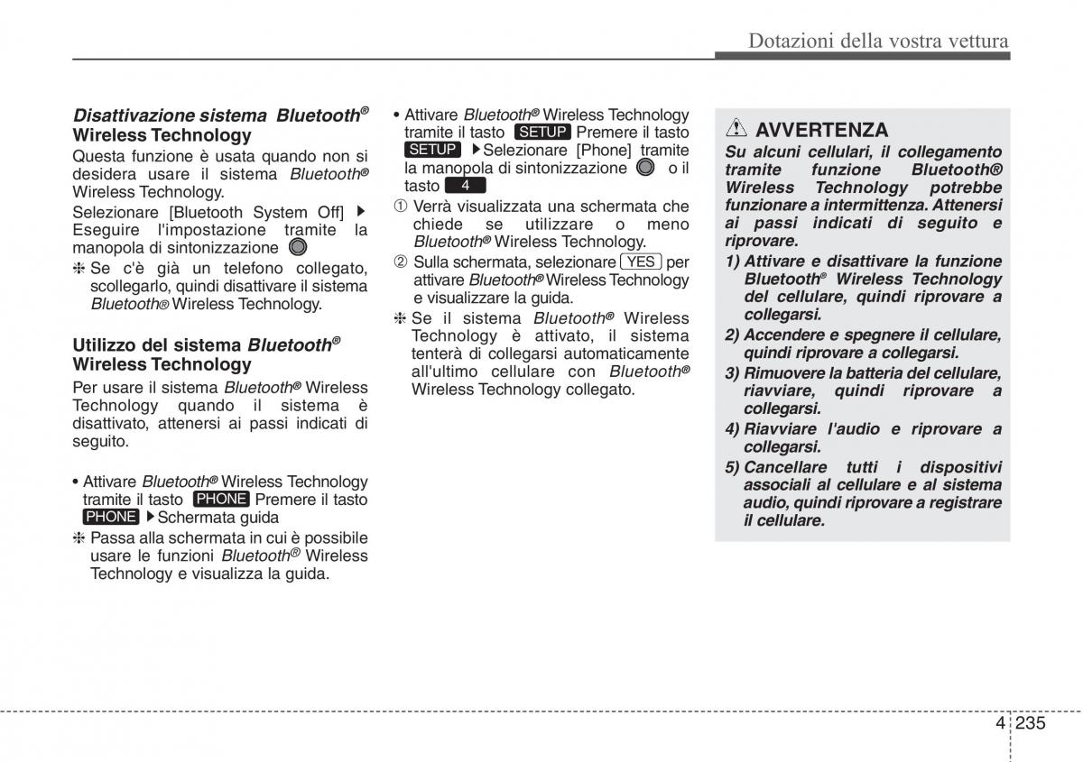 Hyundai Santa Fe III 3 manuale del proprietario / page 330