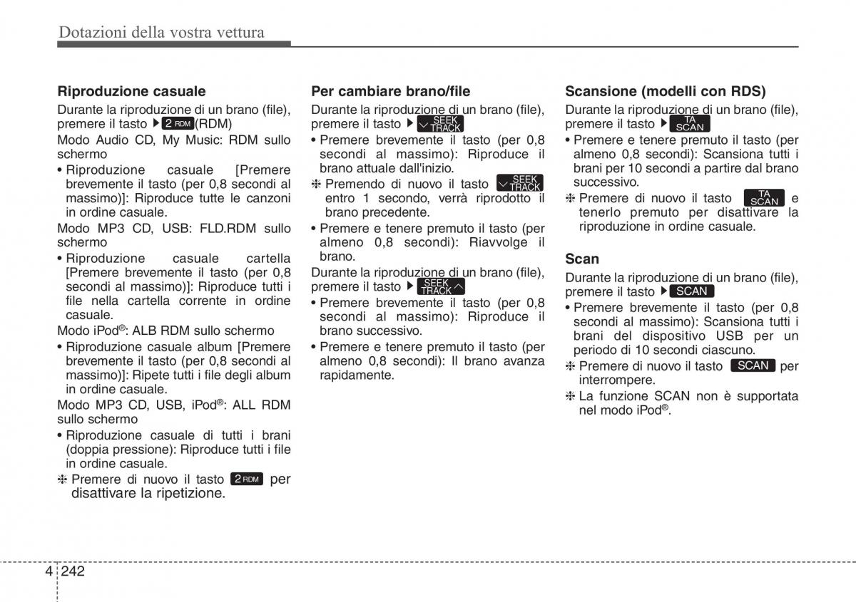 Hyundai Santa Fe III 3 manuale del proprietario / page 337