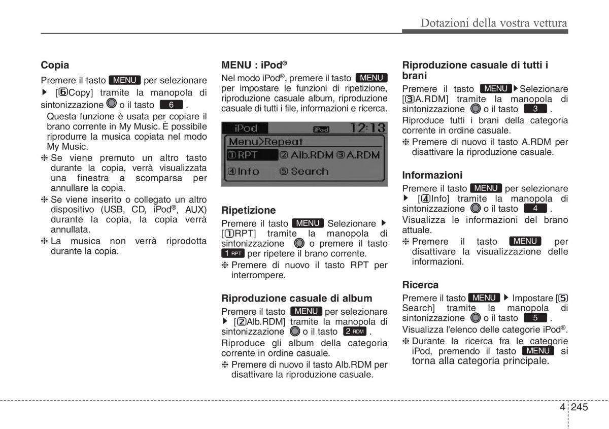 Hyundai Santa Fe III 3 manuale del proprietario / page 340