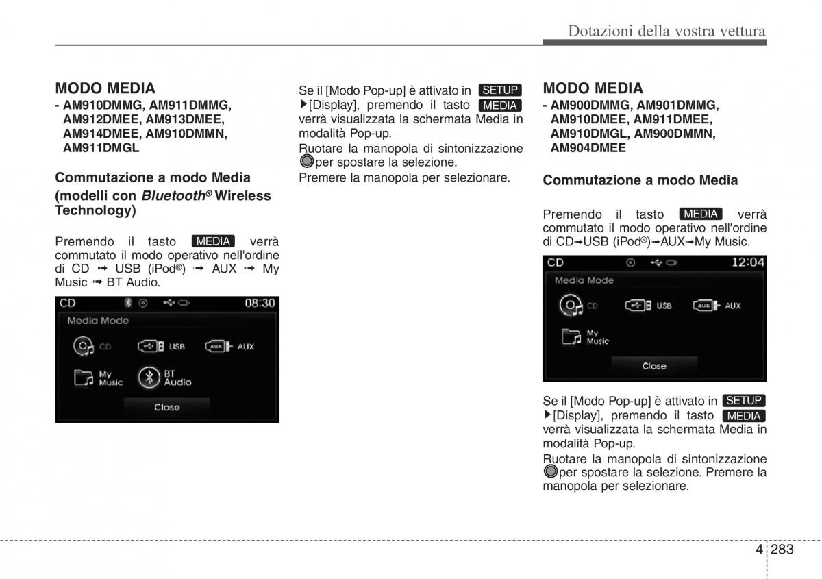 Hyundai Santa Fe III 3 manuale del proprietario / page 378