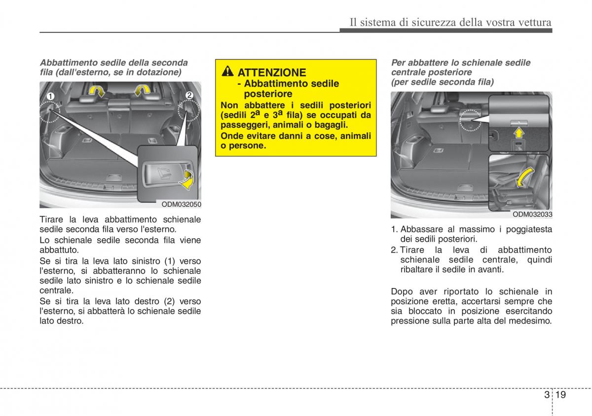 Hyundai Santa Fe III 3 manuale del proprietario / page 40