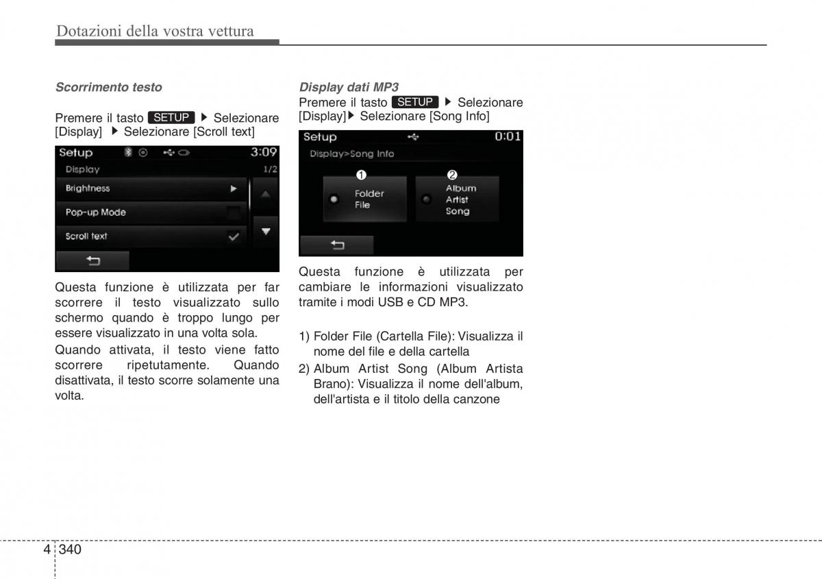 Hyundai Santa Fe III 3 manuale del proprietario / page 435