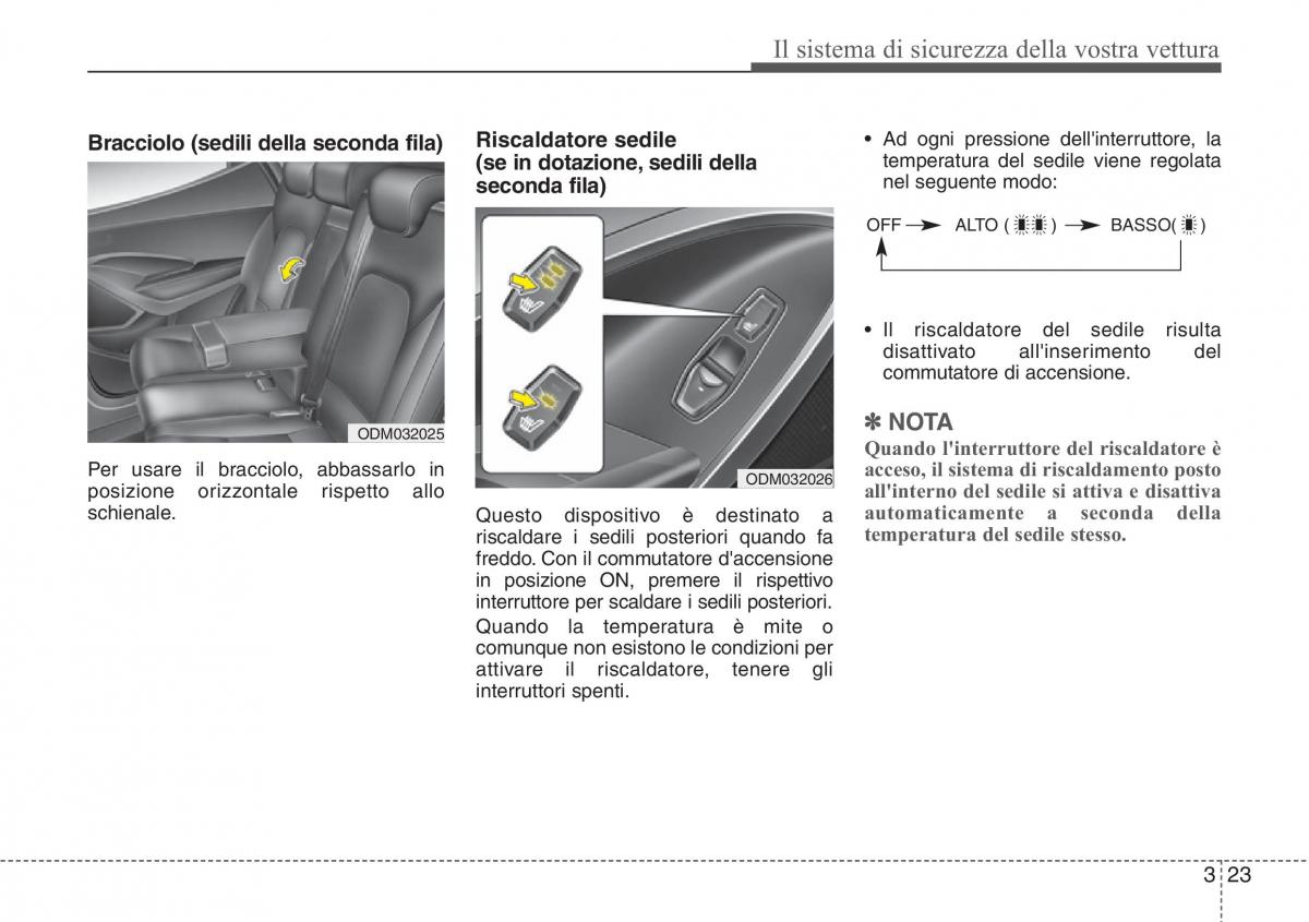 Hyundai Santa Fe III 3 manuale del proprietario / page 44