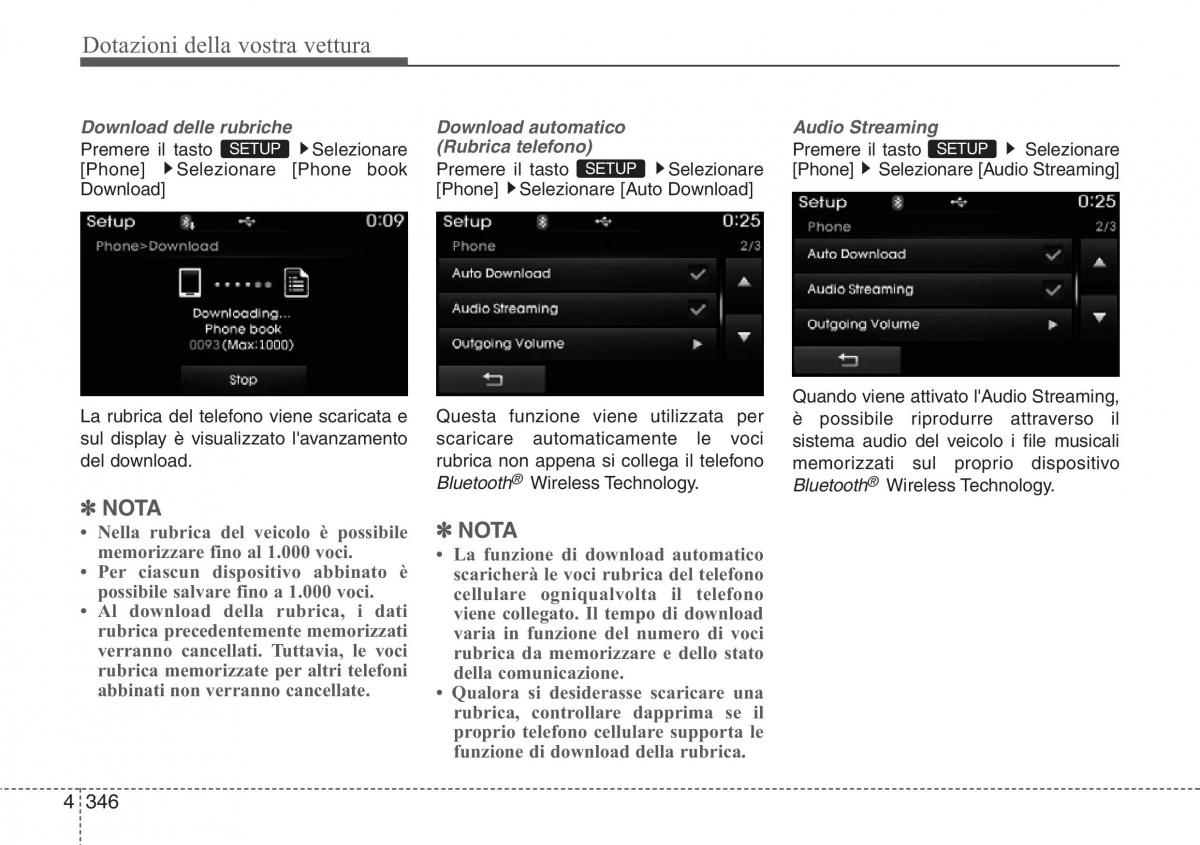 Hyundai Santa Fe III 3 manuale del proprietario / page 441