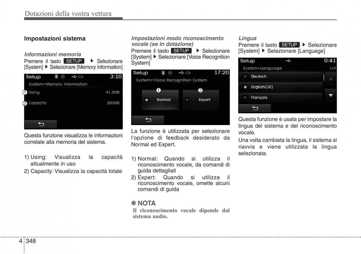 Hyundai Santa Fe III 3 manuale del proprietario / page 443