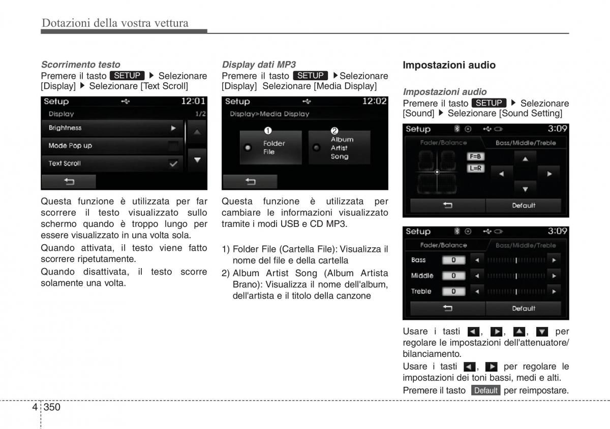 Hyundai Santa Fe III 3 manuale del proprietario / page 445