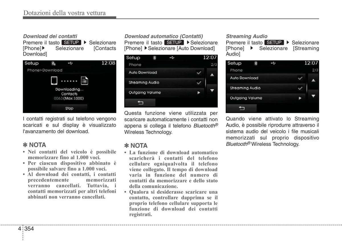 Hyundai Santa Fe III 3 manuale del proprietario / page 449