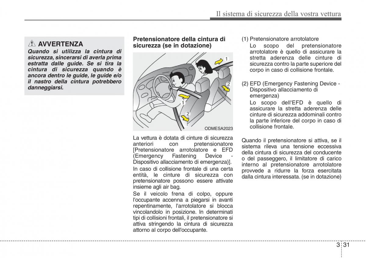 Hyundai Santa Fe III 3 manuale del proprietario / page 52