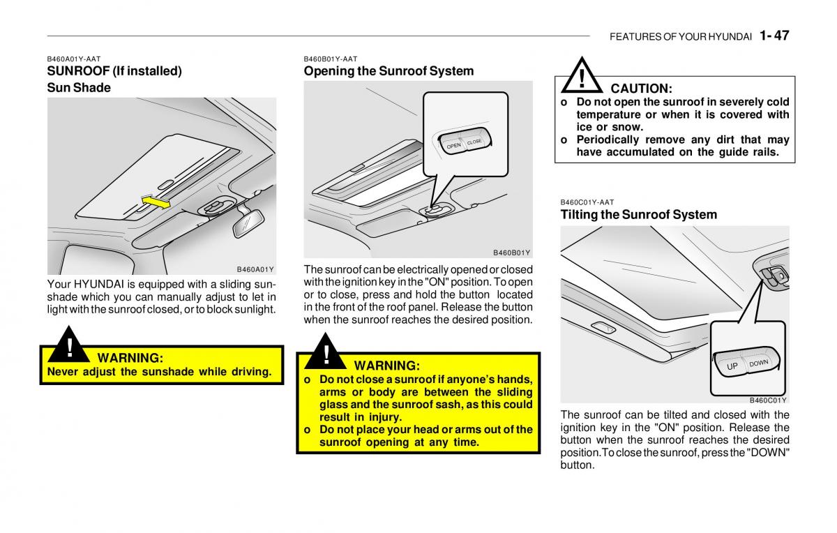 Hyundai Sonata EF IV 4 owners manual / page 59