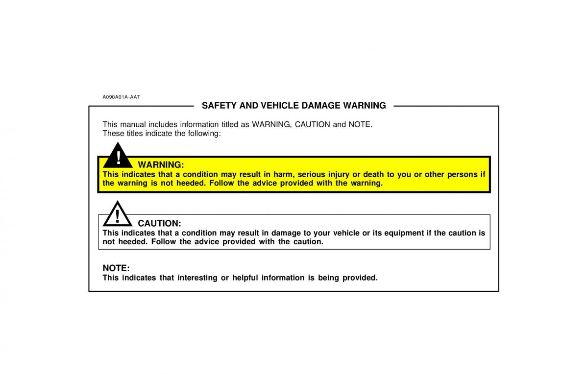 Hyundai Sonata EF IV 4 owners manual / page 6