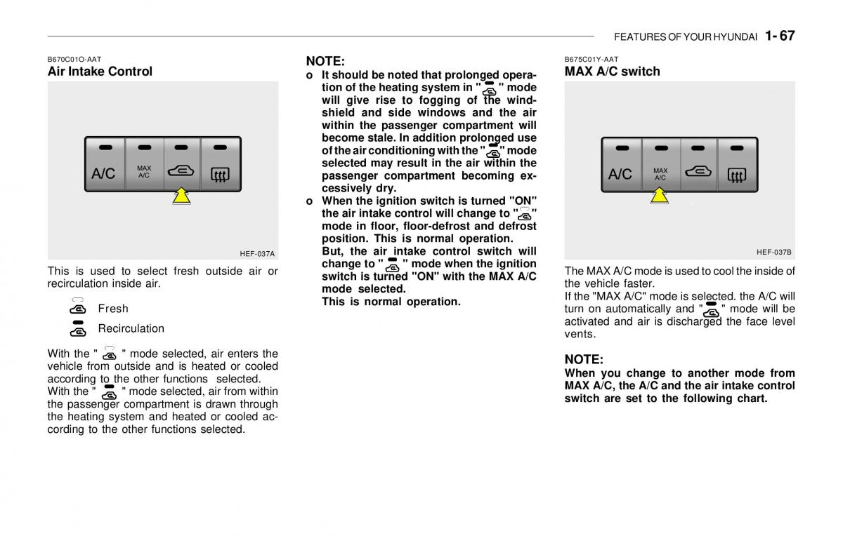 Hyundai Sonata EF IV 4 owners manual / page 79