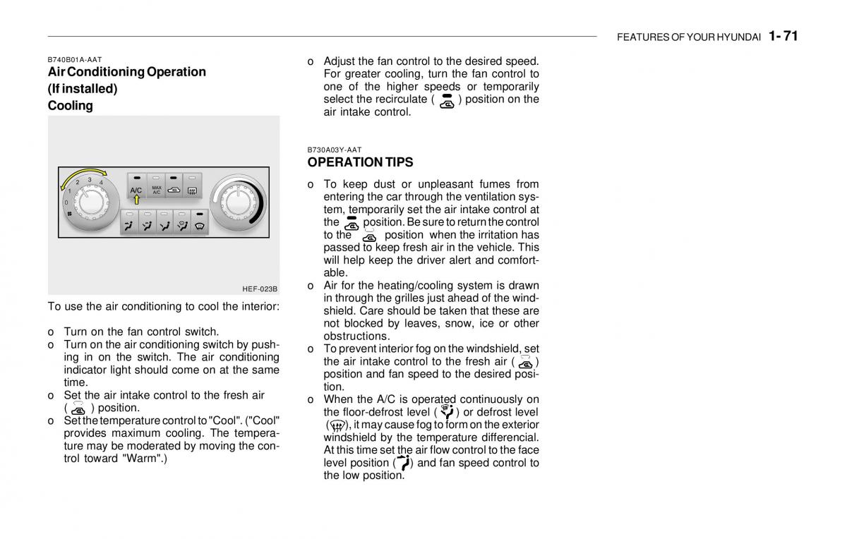 Hyundai Sonata EF IV 4 owners manual / page 83