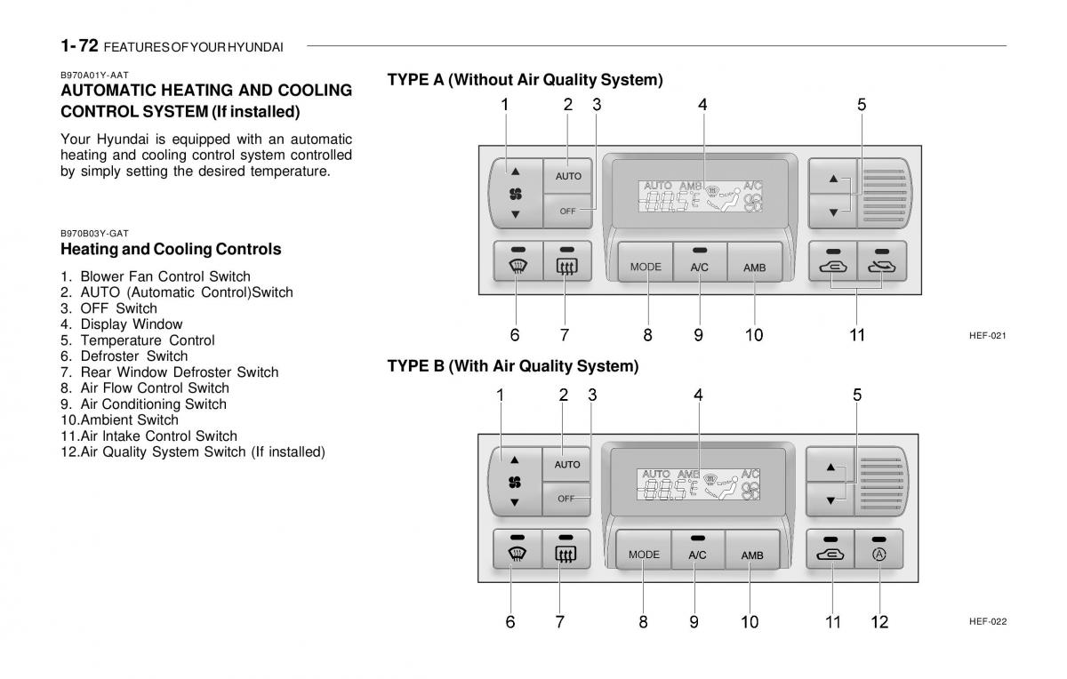 Hyundai Sonata EF IV 4 owners manual / page 84