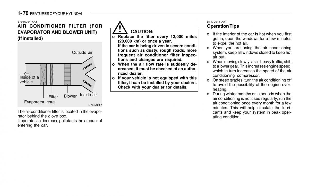 Hyundai Sonata EF IV 4 owners manual / page 90