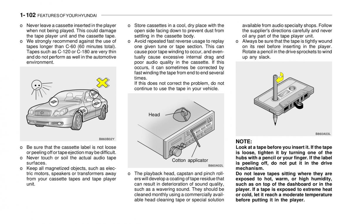 Hyundai Sonata EF IV 4 owners manual / page 114