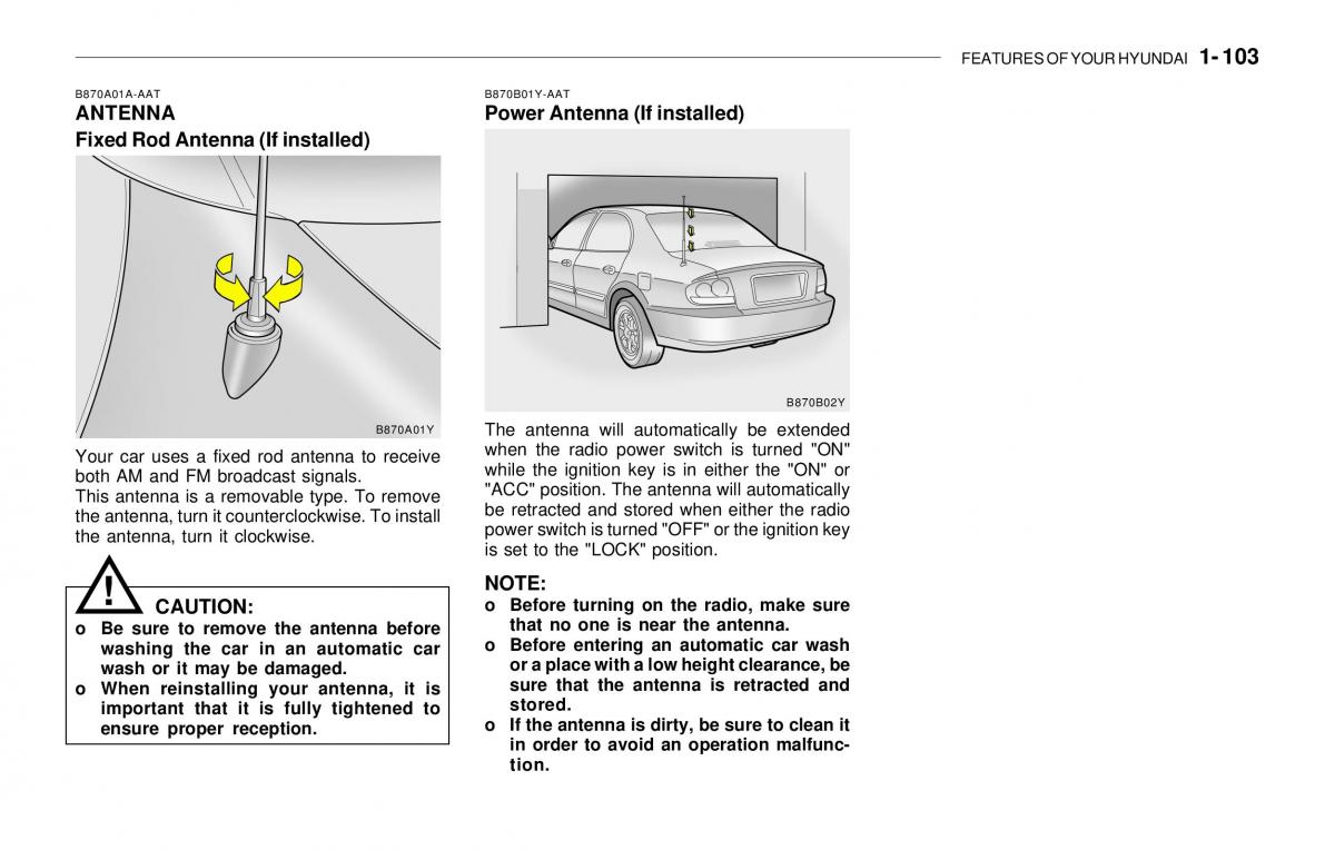 Hyundai Sonata EF IV 4 owners manual / page 115