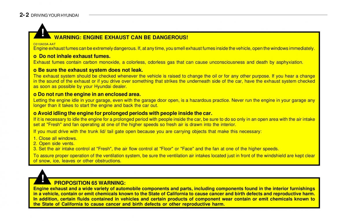 Hyundai Sonata EF IV 4 owners manual / page 117