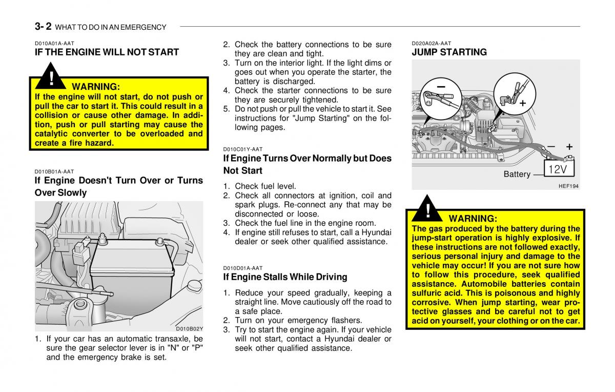 Hyundai Sonata EF IV 4 owners manual / page 135