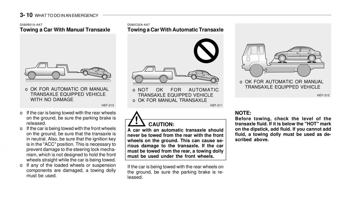 Hyundai Sonata EF IV 4 owners manual / page 143