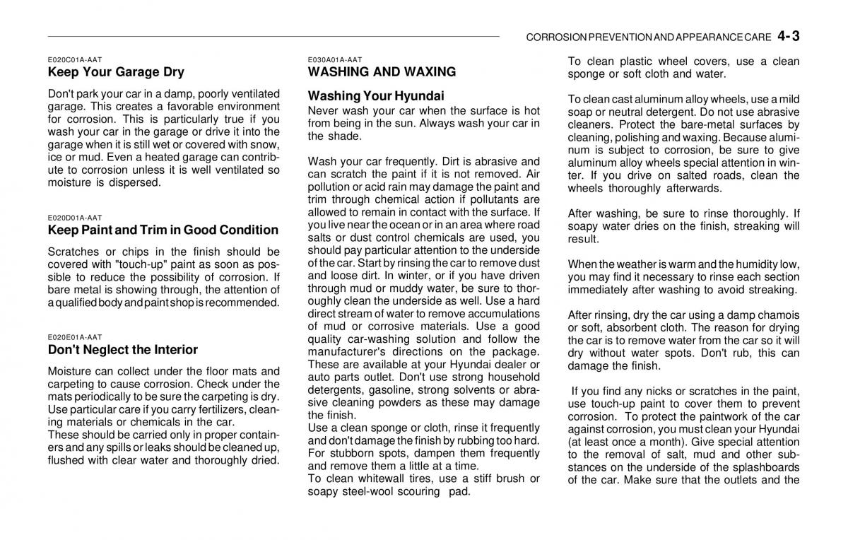 Hyundai Sonata EF IV 4 owners manual / page 147