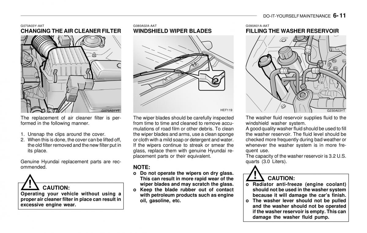 Hyundai Sonata EF IV 4 owners manual / page 169