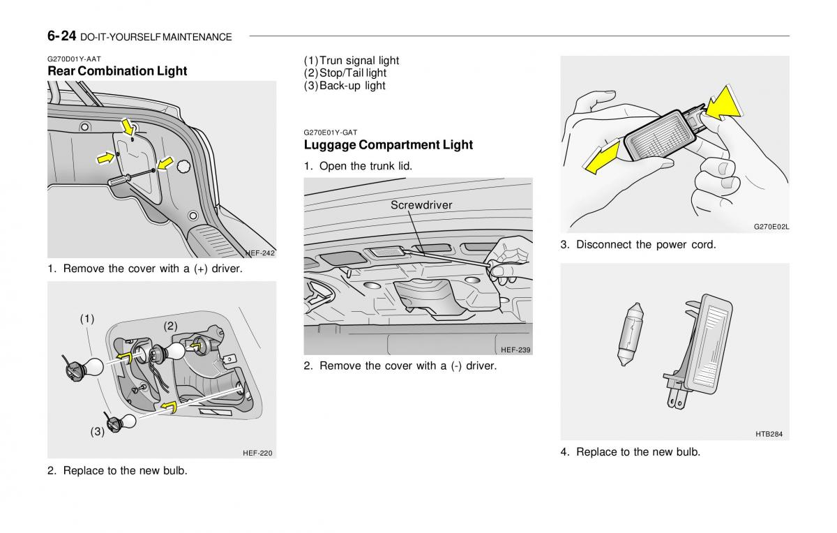 Hyundai Sonata EF IV 4 owners manual / page 182