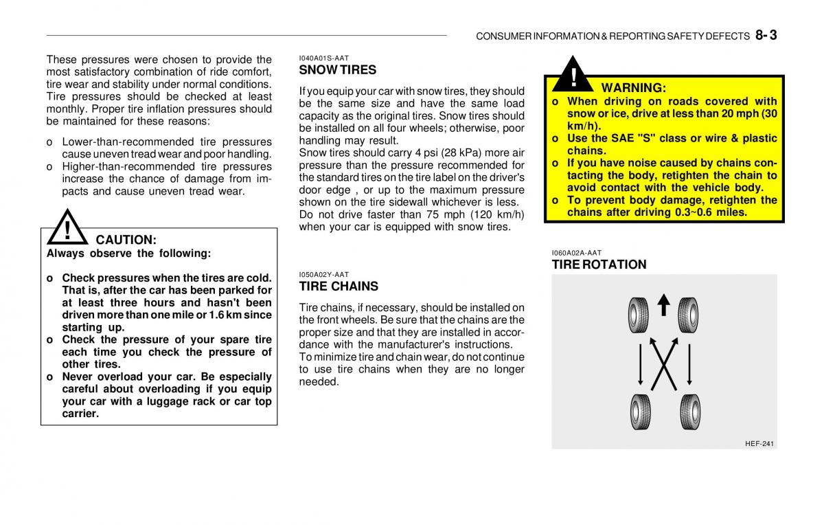 Hyundai Sonata EF IV 4 owners manual / page 194