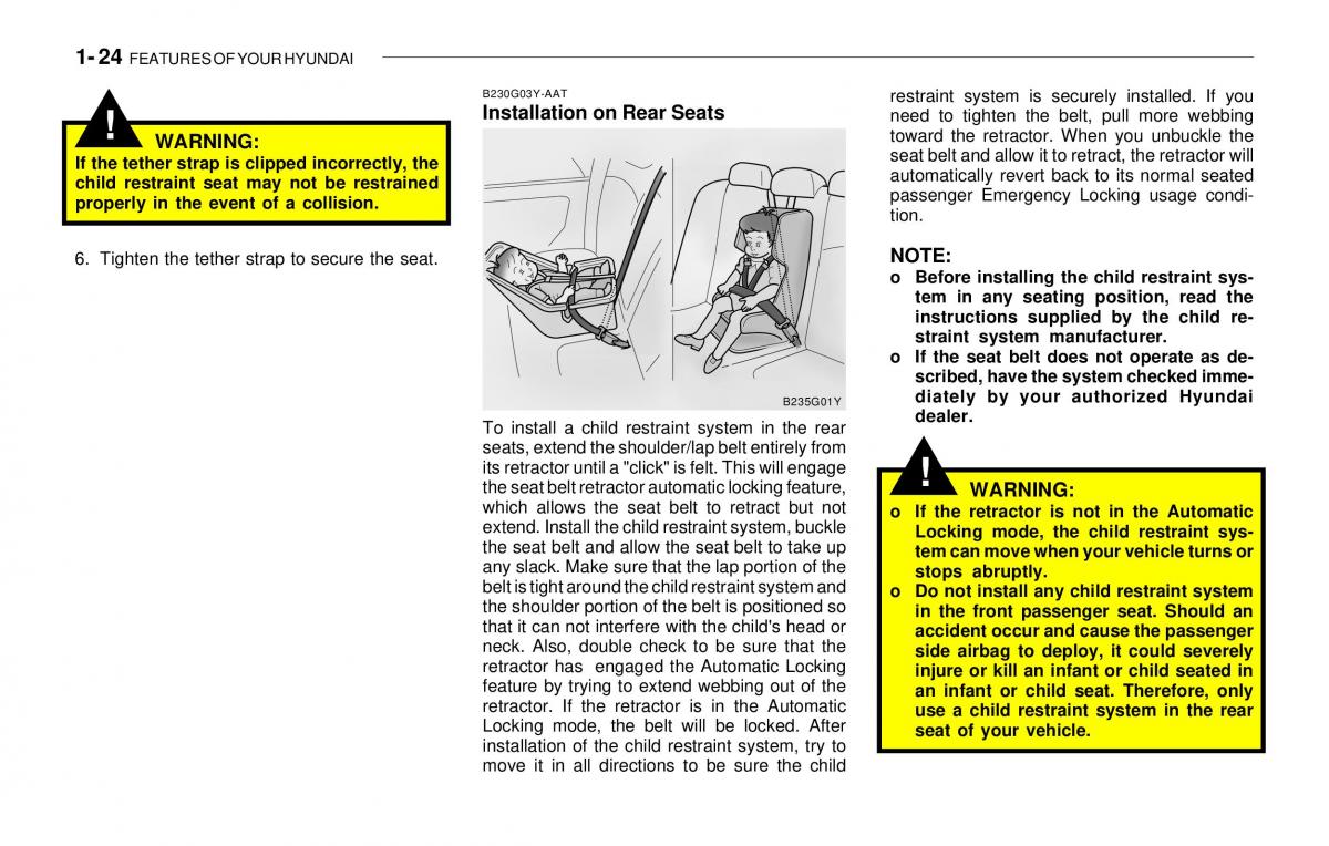 Hyundai Sonata EF IV 4 owners manual / page 36