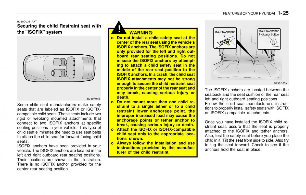 Hyundai Sonata EF IV 4 owners manual / page 37