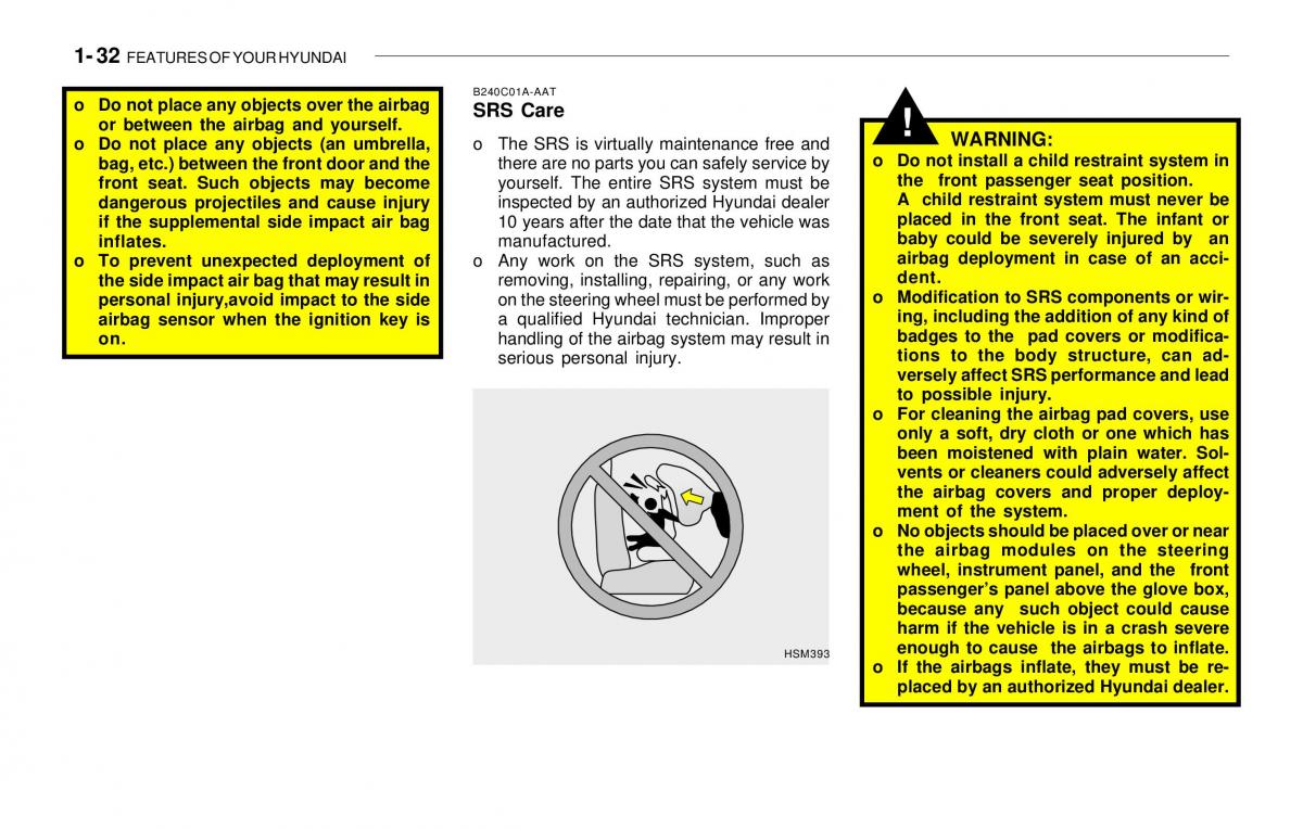 Hyundai Sonata EF IV 4 owners manual / page 44