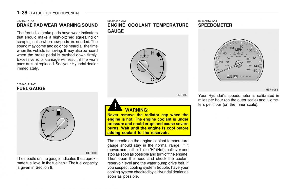 Hyundai Sonata EF IV 4 owners manual / page 50